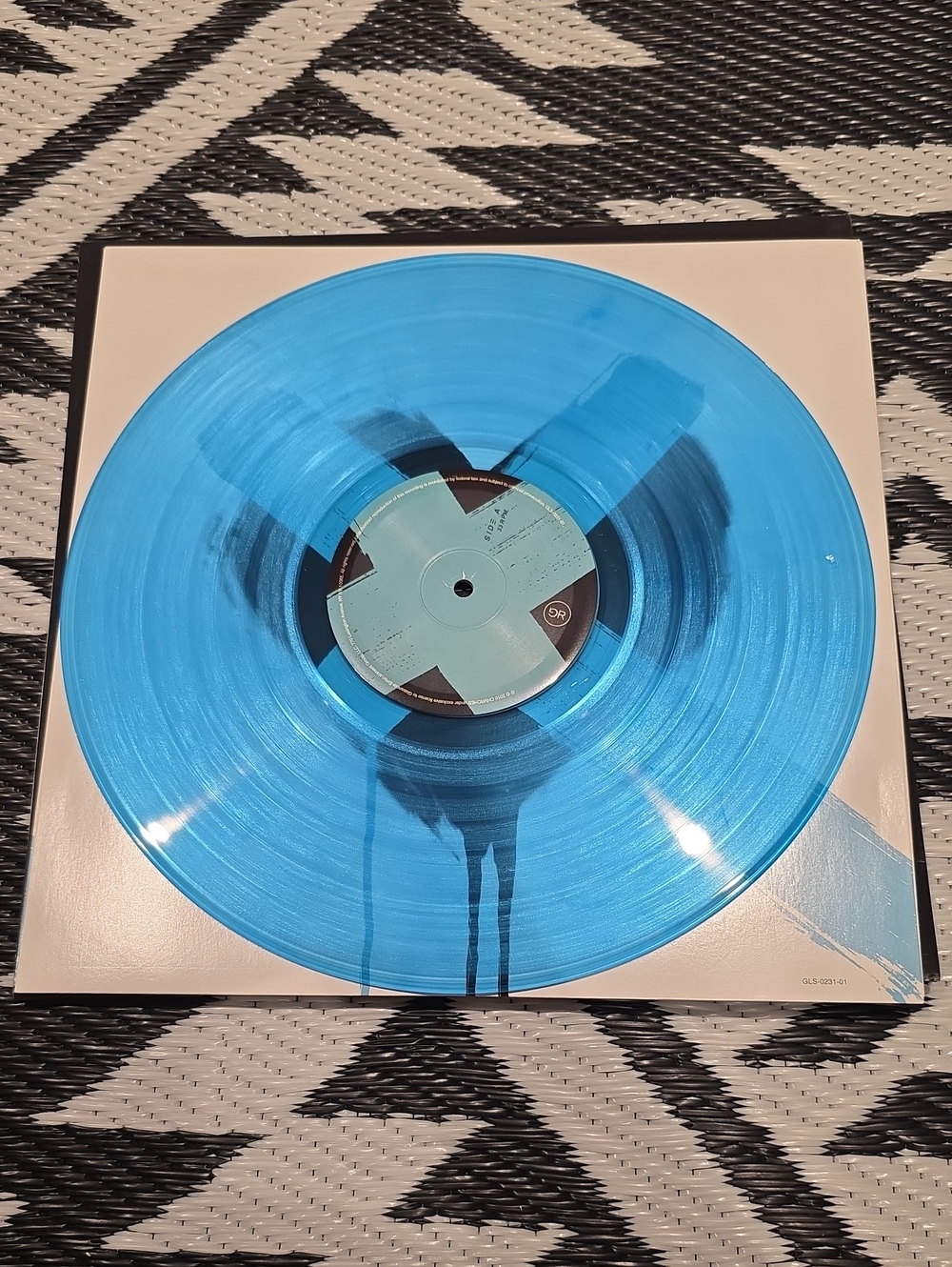 CHVRCHES Love Is Dead Clear Blue Translucent Vinyl LP Record Gatefold